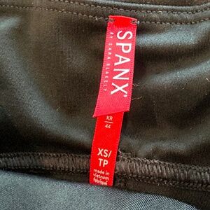 Spanx XS X-Small MOTO faux leather leggings great condition worn 2X